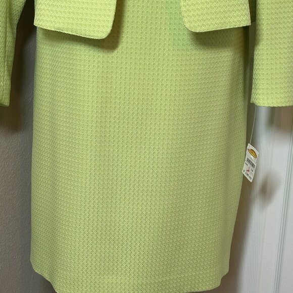 Talbots Jacket and pencil skirt set NWT Plus Size 16, green - Picture 4 of 14